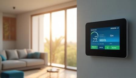 منزل ذكي يستخدم تطبيقات توفير الطاقة